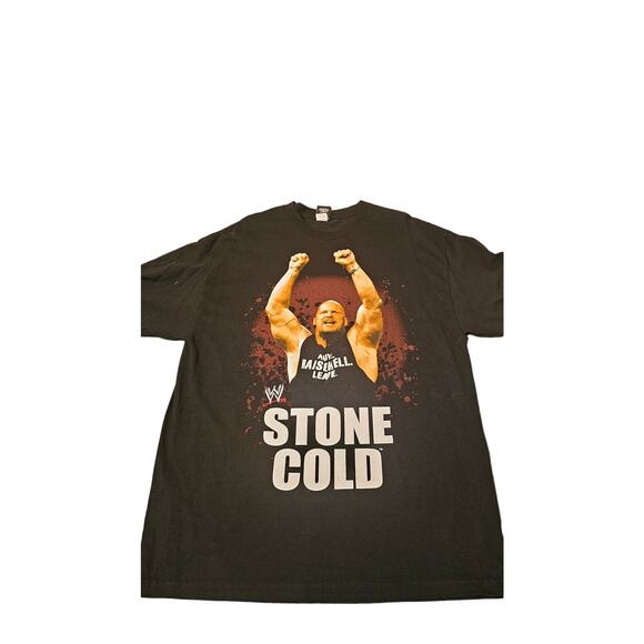 Vintage 90s Stone Cold Steve Austin Says So Vintage TShirt Wrestling WWF Size XL - Picture 1 of 2